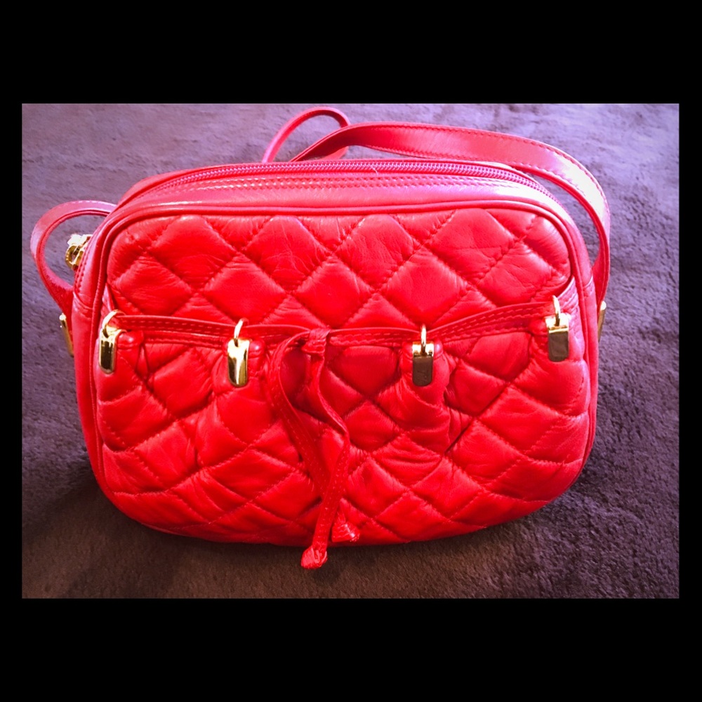 Judith Lieber leather purse